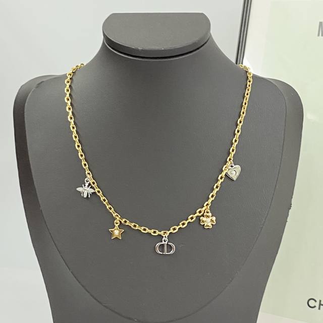 Today's New Model Code N1074 Dior Necklace Hot-Selling Model New Arrival Dior Go