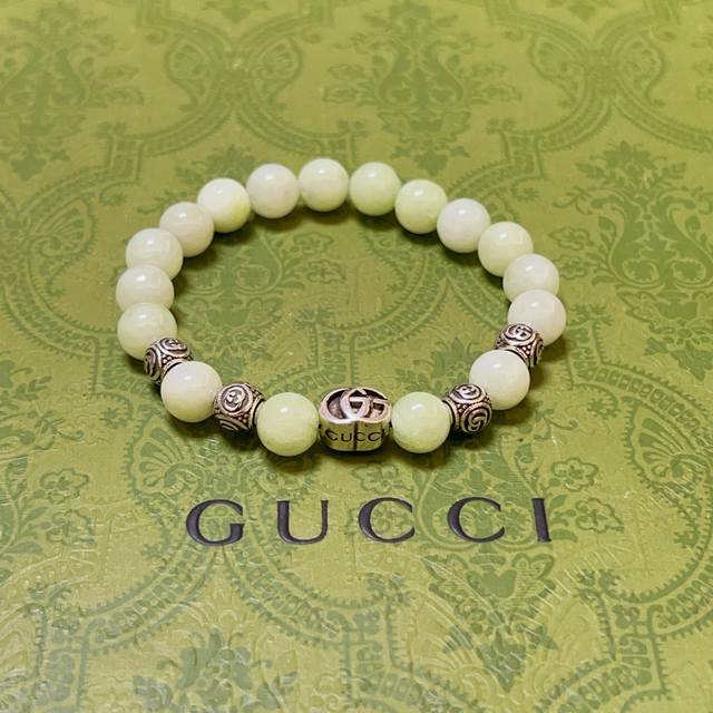 New Product Release Gucci Bracelet Luxury Gucci Bracelet Emerald Natural Stone B