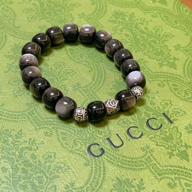 New Product Launch Gucci Bracelet Natural Stone Counter Exquisite Version Natura