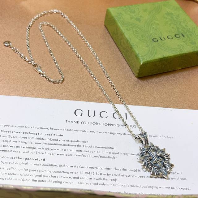 New Product Release The Latest Gucci Necklace With A Higher Grade Chain The Same