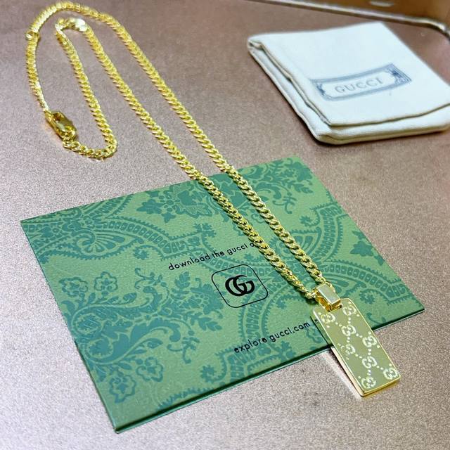The Latest Gucci Necklace With A Higher Grade Chain, The Same As The Celebrity S