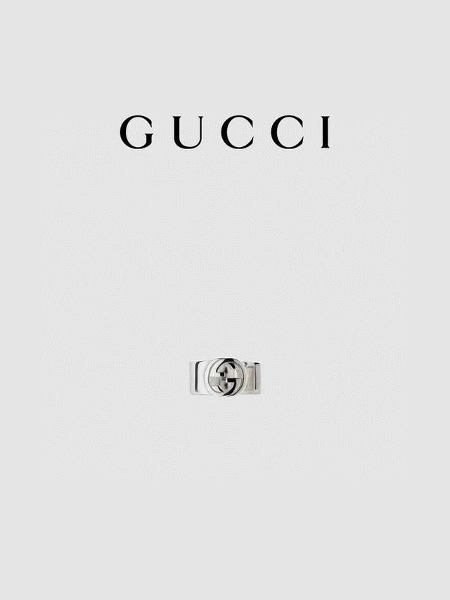 gucci Gucci Interlocking Series Ear Cuff