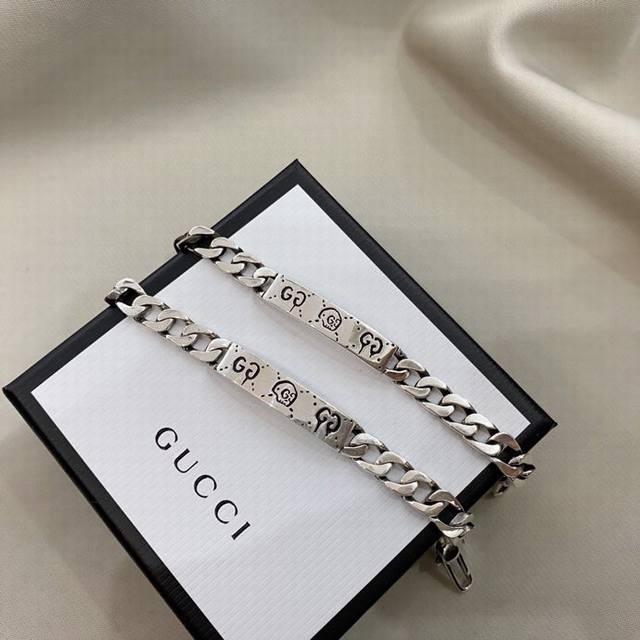 gucci Xiao Zhan Same Style Double G Elf Couple Bracelet Size 17Cm 18Cm 19Cm 2