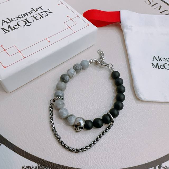 New Alexander Mcqueen Bracelet. Original Custom Made. The Rebellious And Exagger