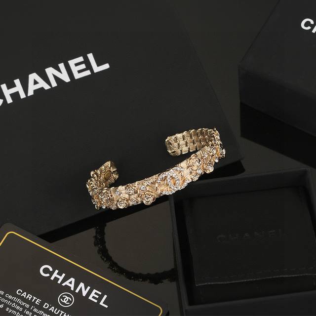 Chanel New Bracelet Hollow Design With Brand Logo And Various Patterns The Patte