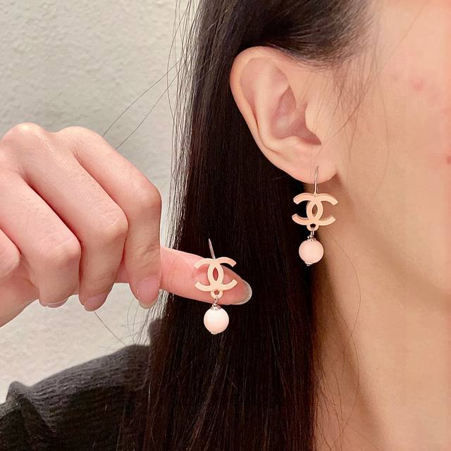 Chanel Double C Earrings In Three Colors