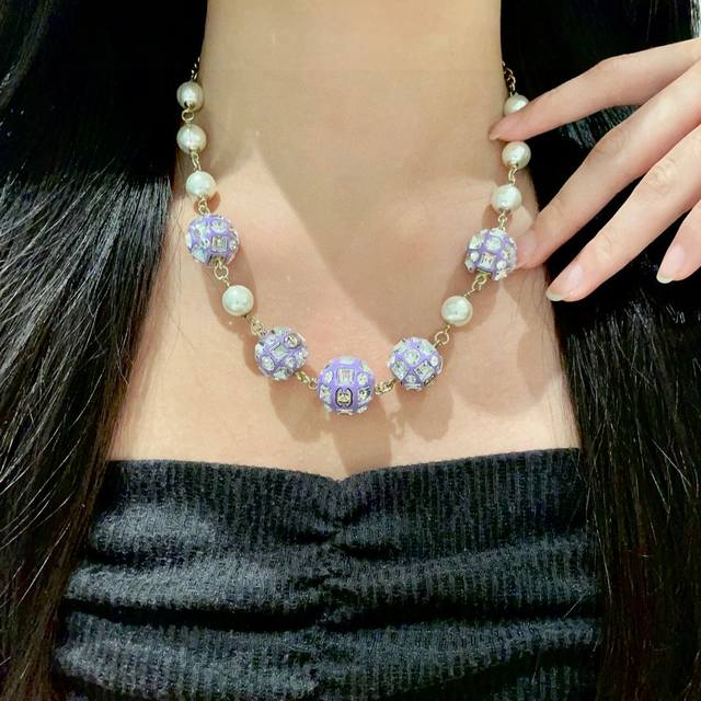 Chanel Pearl Double C Necklace