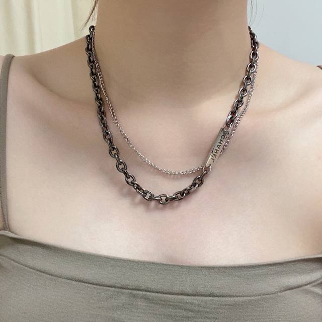 Xiaohongshu Recommends The New Chanel Double C Letter Fashion Korean Style Perso