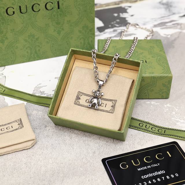 Counter Latest Gucci Necklace Size 60