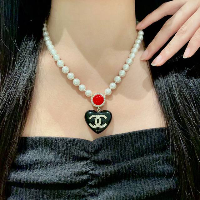 Chanel Love Double C Diamond Necklace