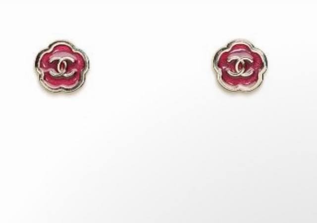 chanel 25 Hangzhou Show Chinese Style Double C Flower Earrings Chanel Classic