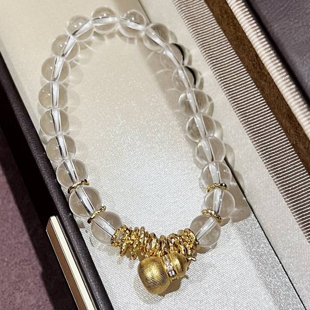 a6012 Ins Feng Shui Jade Gourd Bead Bracelet Is So Elegant. Those Who Like It