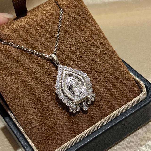 a6053 Independent Designer Popular Medieval Style Pagoda Brushed Water Drop N