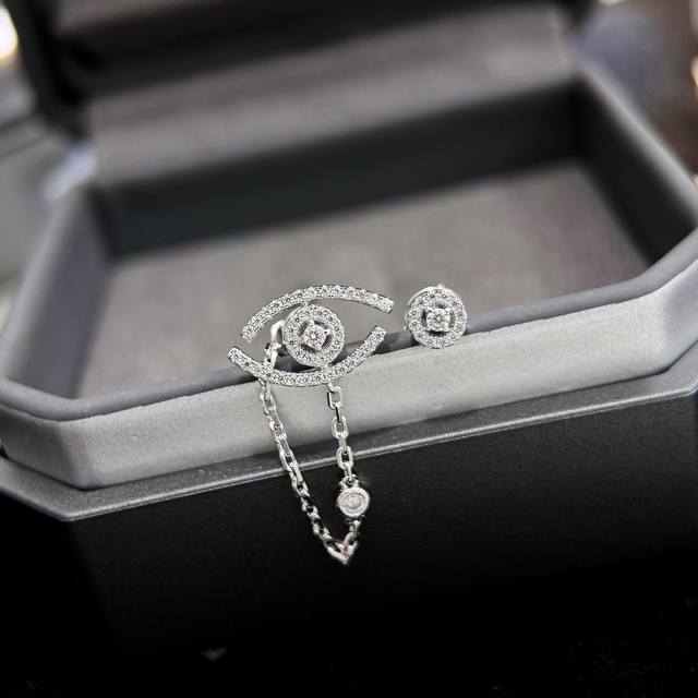 a4537 New Messika Mind's Eye Earrings Hot Sale Exclusive Independent Designer
