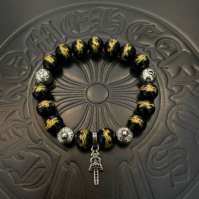 New Counter Quality Chrome Hearts Chrome Hearts Classic Auspicious Dragon Agate