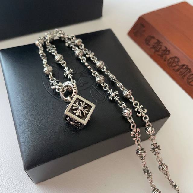 New Counter Quality Chrome Hearts Chrome Hearts Classic Retro Dice Pendant Class