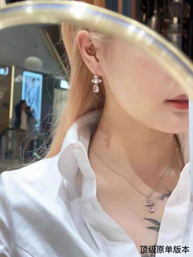 Empress Dowager Cixi 3D Saturn Necklace This Year, Saturn Necklace Is Also Very