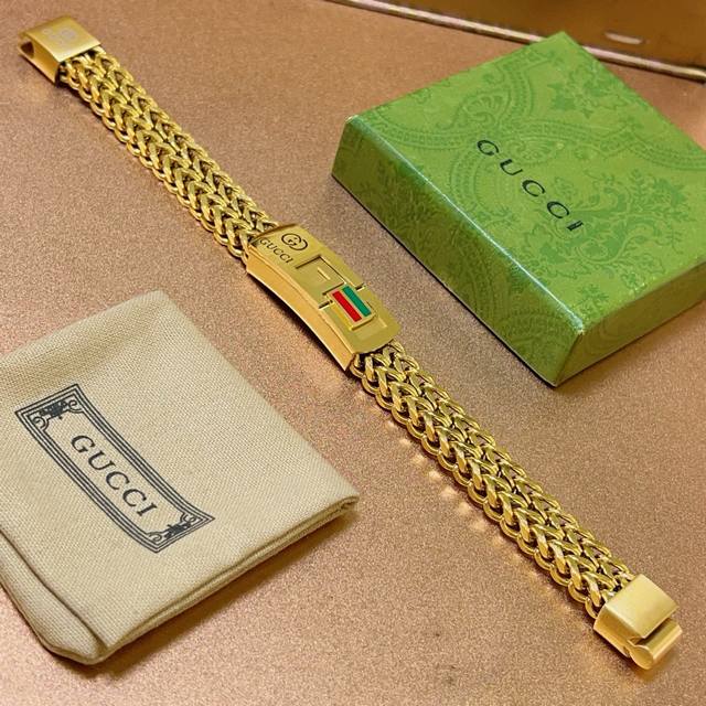 Gucci Recommended Model 2025 Latest Gucci Bracelet Latest Classic Exquisite Styl
