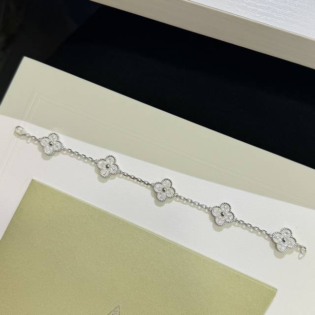 a3127 Sterling Silver Without Logo, Cnc Version, Full Diamond Five-Flower Bra