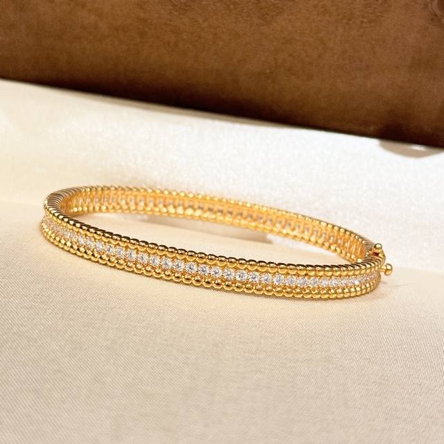xf049 Upgraded Original Buckle Vanjia Beaded Edge Full Diamond Narrow Version