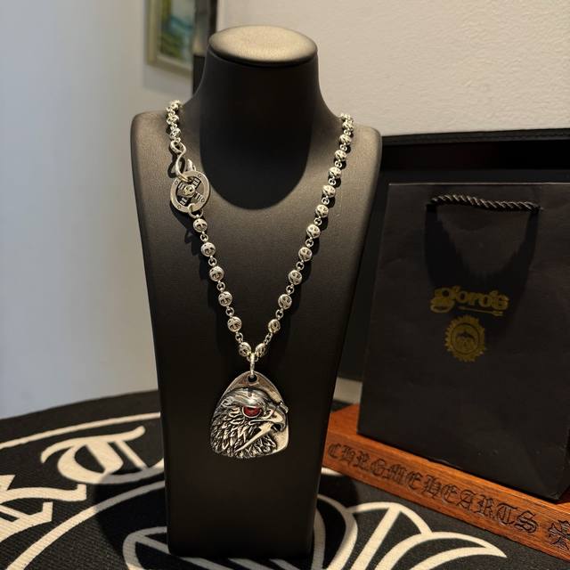 New Product On The Shelves Goro S Takahashi Goro Eagle Head Necklace Top Version