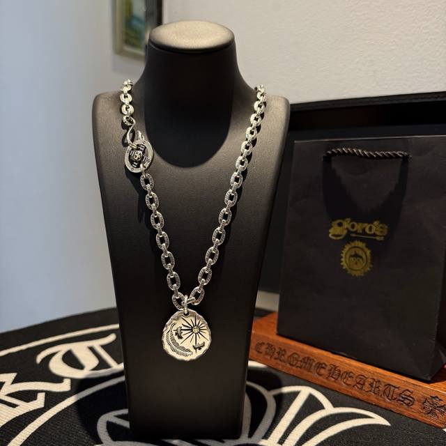 New Arrival Goro S Takahashi Goro Silver Feather Pendant Takahashi Classic Lette