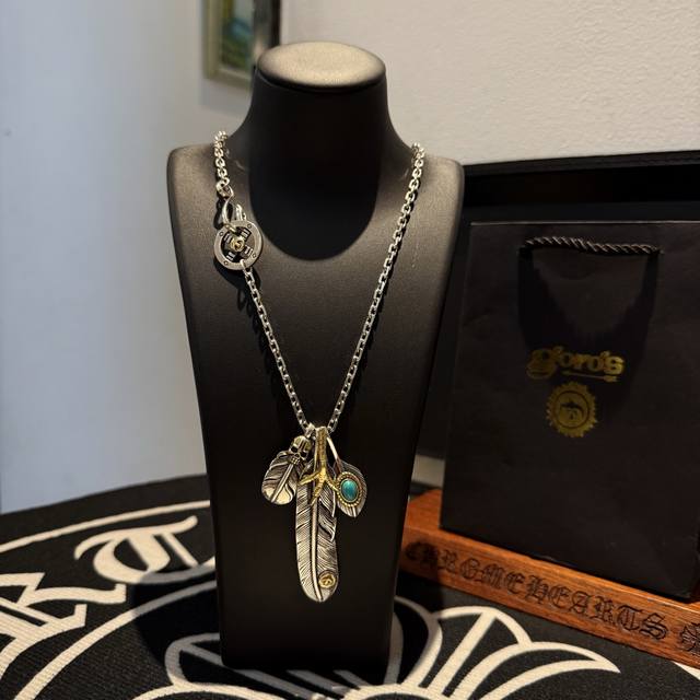 New Product On The Shelves Goro S Takahashi Goro Turquoise Eagle Claw Feather Ne