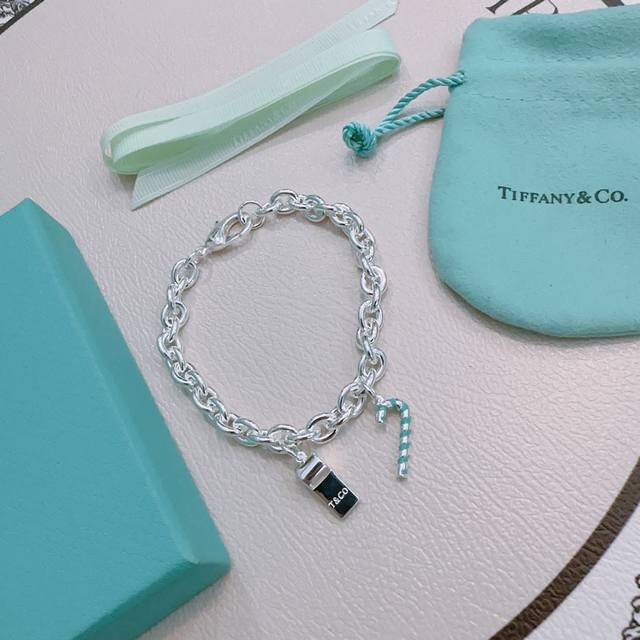 New Tiffany Bracelet Tiffny&Co. Counter Exquisite Silver Version Celebrity Style