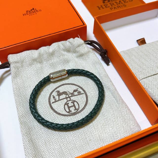 New Hermes Bracelet Braided Bracelet Thickened Version Platinum Version Advanced