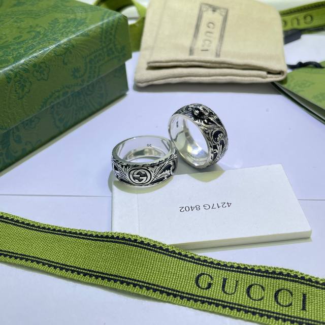 Gucci Retro Old Tiger Head Ring Size 12#14#118#20#22#24#