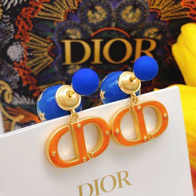 No.Ded0442 Dior Size Pearl Blue Cd Pink