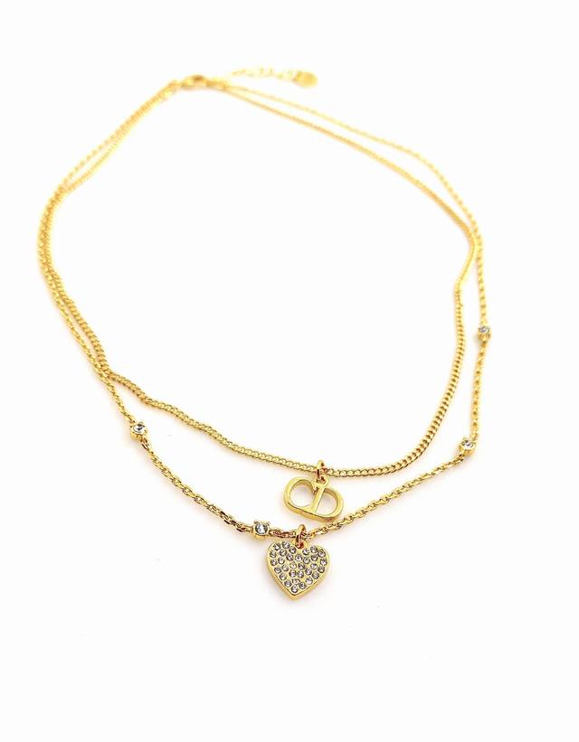 daor The Latest Double-Layer Love Necklace Consistent With The Z Batch Of Bra