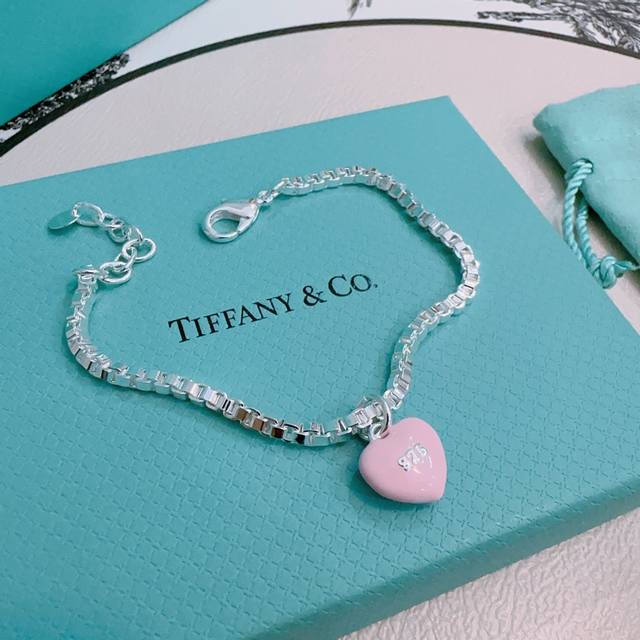 Tiffany Bracelet Tiffny&Co. Counter Exquisite Silver Version Celebrity Style Ret