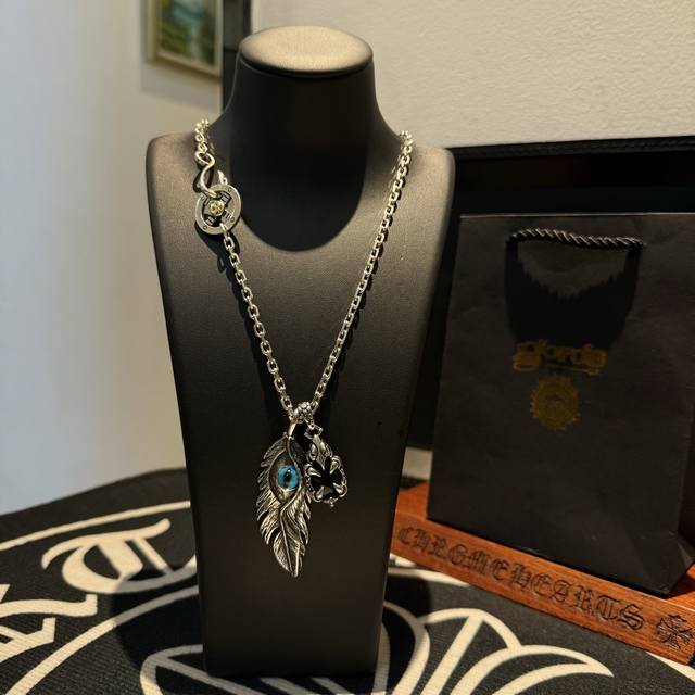 New Arrival Goro S Takahashi Goro Feather Necklace Top Version Look For Exclusiv