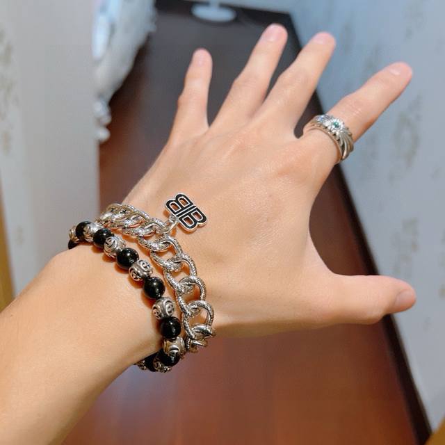 Original Goods New Products Balenciaga Bracelets Balenciaga Bracelets Men's Hott
