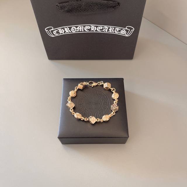 Champagne Gold Too Cool The Latest Chrome Hearts No Explosion, No Prosperity Fac