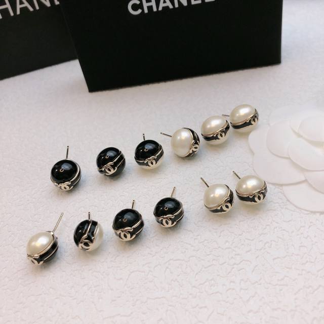 chanel Chanel Earrings Original Quality Cc Letter Pearl Earrings Jewelry Reco