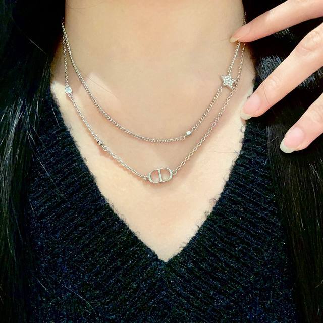 dior Dior Vintage Necklace Counters Are All New And Selected Original Brass M