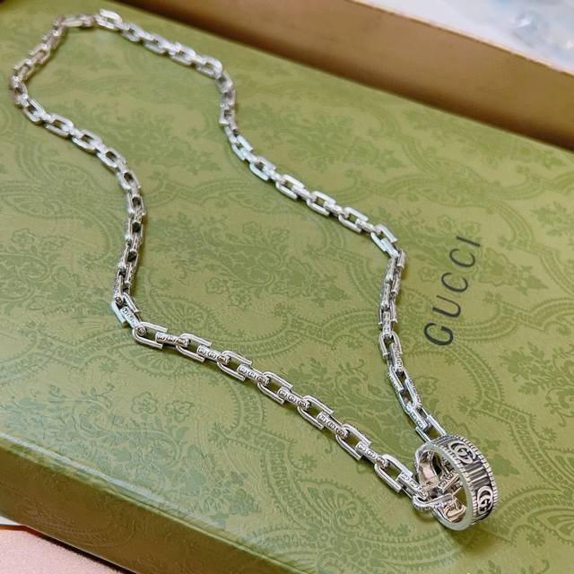 Is So Cool. The Latest Gucci Necklace In 2025. The Chain Is Of A Higher Grade. T