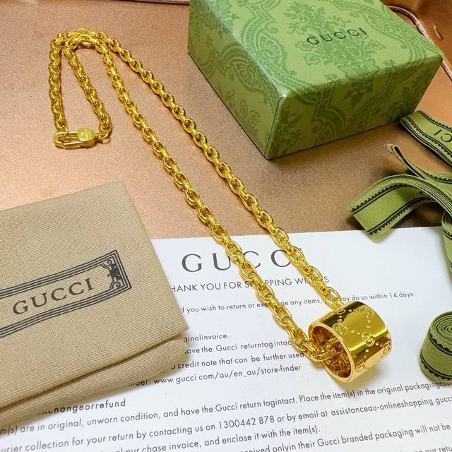 New Product Release The Latest Gucci Necklace With A Higher Grade Chain The Same