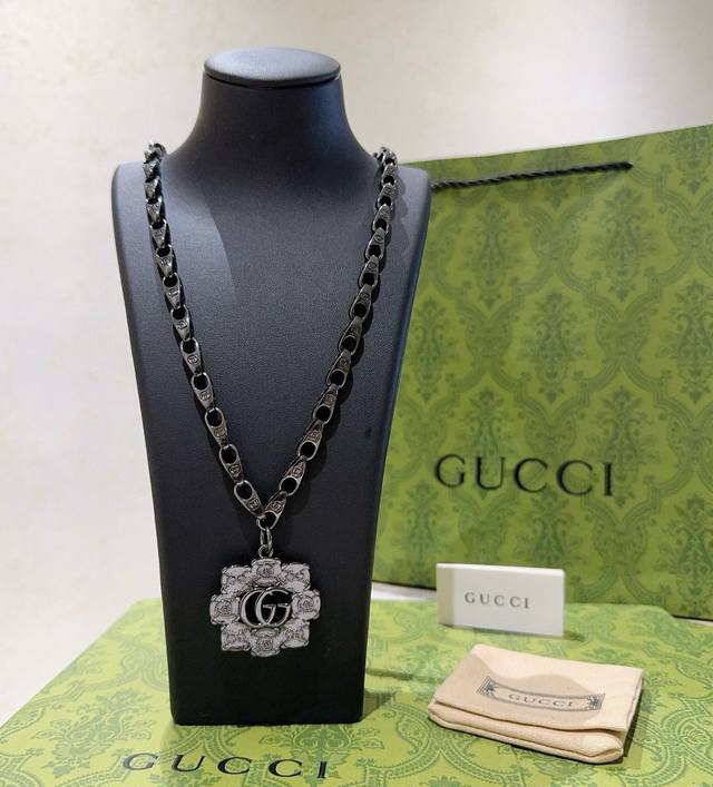 New Product Release Tungsten Style Gucci Necklace 2025 Latest Chain With Higher