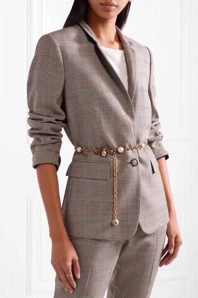 The Latest Hot Model In The Counter, Gucci Bee Pearl Necklace Waist Chain, Only