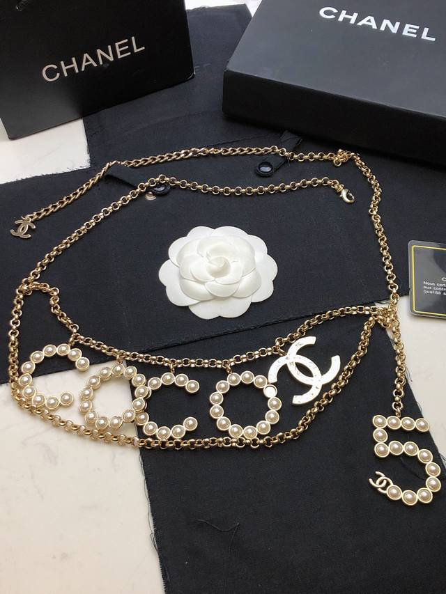 Chanel Necklace Is Hot-Selling And Has A New Arrival Chan 23 Letter Crystal Doub