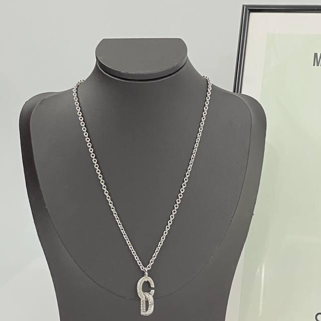 Code N713 Dior Necklace Hot-Selling Model Is Now On Sale Dior Rhinestone Three-D