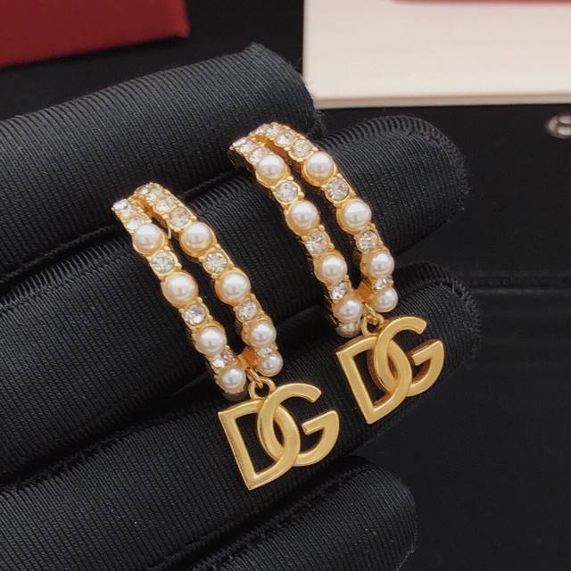No.Dged0027 Dg*Latest Style Rice Bead Ear Hook Consistent Zp Brass Material