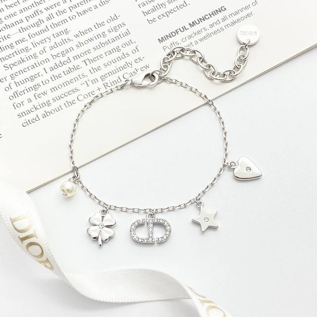 Today's New Code H552 Dior Bracelet Hot-Selling New Model Dior Gold And Silver C