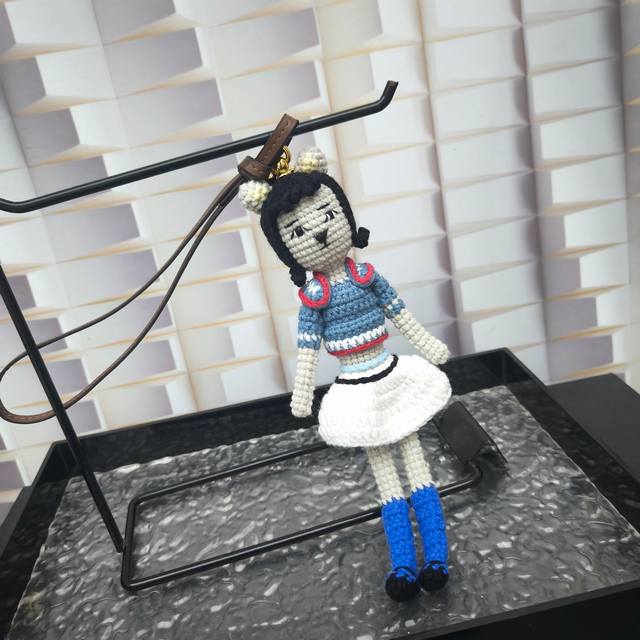 miumiu2025 New Style Little Girl Bag Pendant This Time Isetan Miumiu Flash Mo