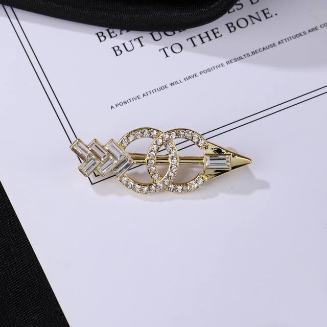 Chanel's New Cupid's Arrow Double C Brooch Is Very Finely Crafted In Every Detai