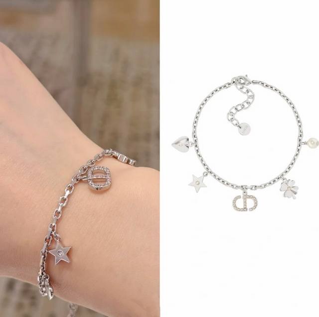 Today's New Code H567 0255820 Dior Bracelet Hot-Selling New Models Dior Gold And