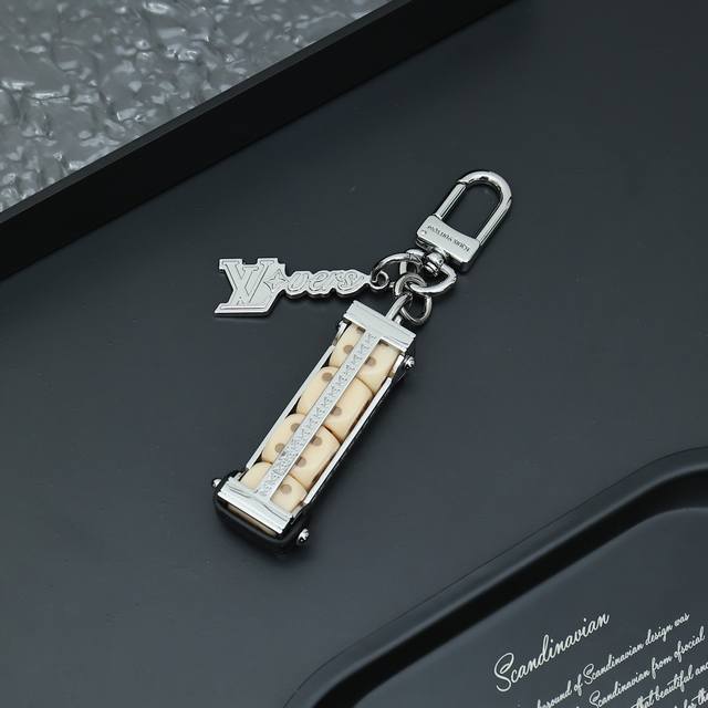 m01750 New For The Season Lv Lovers Dice Bag Charm And Keychain Lv Lovers Dic